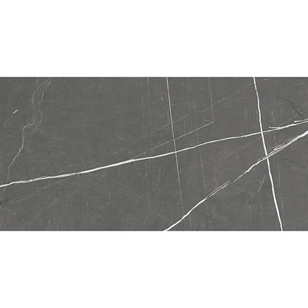 Gresie portelanata exterior/interior Altica Dark Glossy, rectificata, lucios, gri, 60 x 120 cm