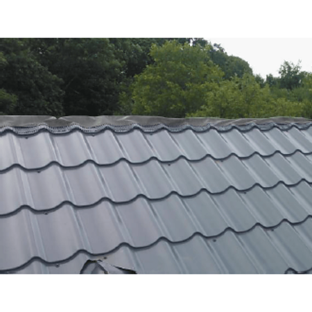 Banda ventilatie coama T universala, maro, 0.31 x 5 m