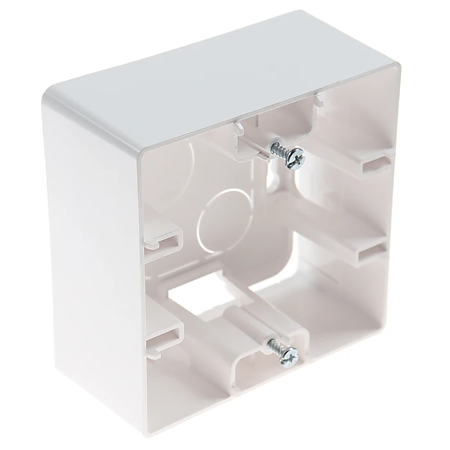 Cadru aparent Legrand Niloe 397861, 1 post, alb, pentru priza/intrerupator
