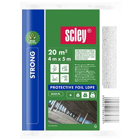 Folie de protectie Scley Eco Strong, LDPE, 4 x 5 m 