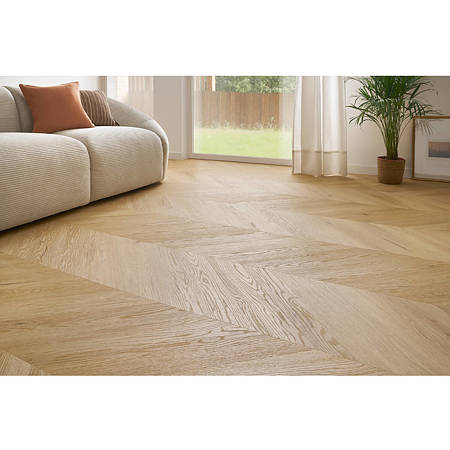 Pardoseala SPC 4,5 mm Afirmax Chevron stejar Arvada, impermeabila