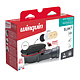 Sifon cadita dus / pardoseala Wirquin SlimPlus extra plat h=40 mm, corp ABS, anti miros, filtru de par, iesire Ø40 mm, debit 34 l/min, alb mat, 187 x 60 x Ø118 mm