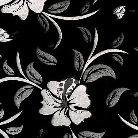 Placa MDF Gizir high gloss 6174 floare neagra, 2800 x 1220 x 18 mm