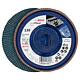 Disc abraziv evantai, pentru metale, Bosch X571, 125 mm, granulatie 120
