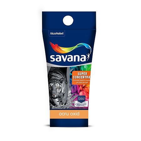 Colorant vopsea lavabila Savana, ocru oxid T06, 30 ml