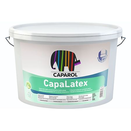 Vopsea lavabila interior Caparol CapaLatex, alb, 15 l