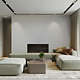 Panou decorativ Linea Select, 5 lamele, MDF, alb uni, interior, suport placaj alb, 265 x 24.5 x 1.9 cm
