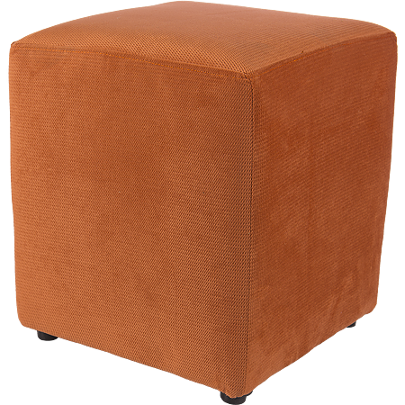 Taburet Cube tapiterie stofa caramiziu K3 45 x 37 x 37 cm
