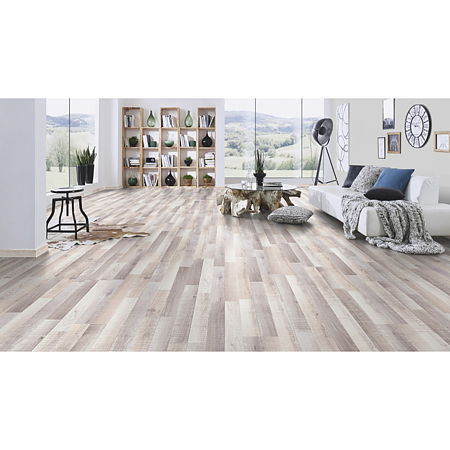 Parchet laminat 8 mm Kronospan 8222 Rugged, nuanta medie, stejar, placa multilamelara, clasa de trafic 31, twin click, 1285 x 192 mm