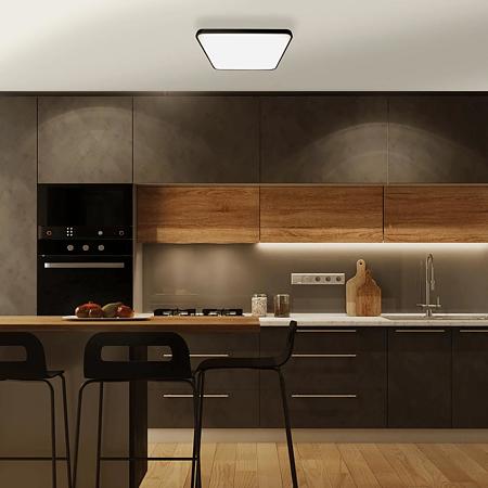Plafoniera led Fabio, 35 W, metal/plastic, negru Plafoniera led Fabio, 35 W, metal/plastic, negru