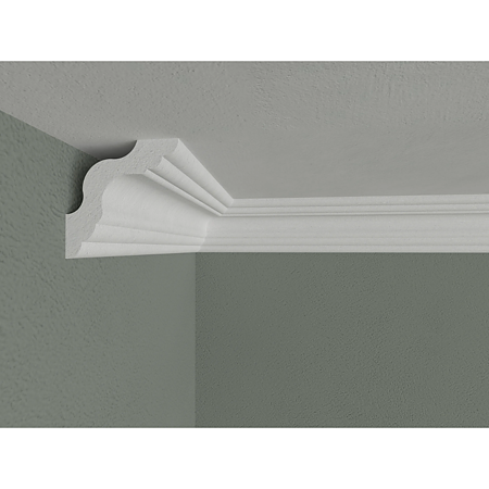 Bagheta decorativa de colt polistiren, Akfix BC01 XPS, 5 x 5 x 200 cm Bagheta decorativa de colt polistiren, Akfix BC01 XPS, 5 x 5 x 200 cm