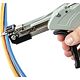 Pistol strangere coliere metalice HT-338, alb, 7.9 mm