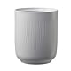 Ghiveci SK Falun Glamour, ceramica, gri deschis mat, diametru 15 cm, 15 cm 