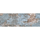 Faianta baie rectificata glazurata AC-13234 D, albastru-gri, mat, aspect de piatra, 75 x 25 cm