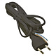 Cablu de alimentare cu stecher MYYUP Emos, 2 x 0.75 mm2, negru, 3 m