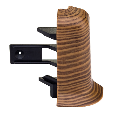 Set colt exterior plinta Set, nuc antic, PVC, 52 x 22.5 mm, 2 bucati/set