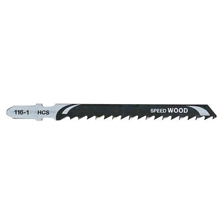 Set 5 lame HCS, pentru fierastrau pendular pentru lemn, 100 mm