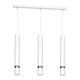 Suspensie Joker, 3 x GU10, metal, alb/crom