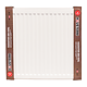 Calorifer otel Hausterm 22PKKP, 1174 W, alb, 600 x 700 mm, accesorii incluse