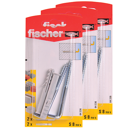 Diblu cu carlig S8, plastic, 5,8 x 80 mm