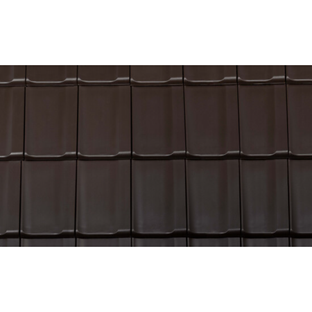 Tigla ceramica 1/1 Creaton Nomina, maro inchis angoba, 50 x 32 cm