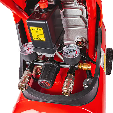 Compresor aer Raider Pro AC16, 50 l, 1.5 kW, 8 bar, 110 l/min