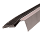 Profil de treapta cu banda antiderapanta S38, argintiu, 46 mm x 2,7 m