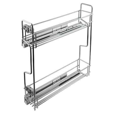 Cos metalic Jolly Siderplast, glisiera Hettich, crom, 110 mm