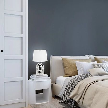 Veioza Sonal, ceramica+textil, crom+alb, 1 x E14, 40W, 300 mm 