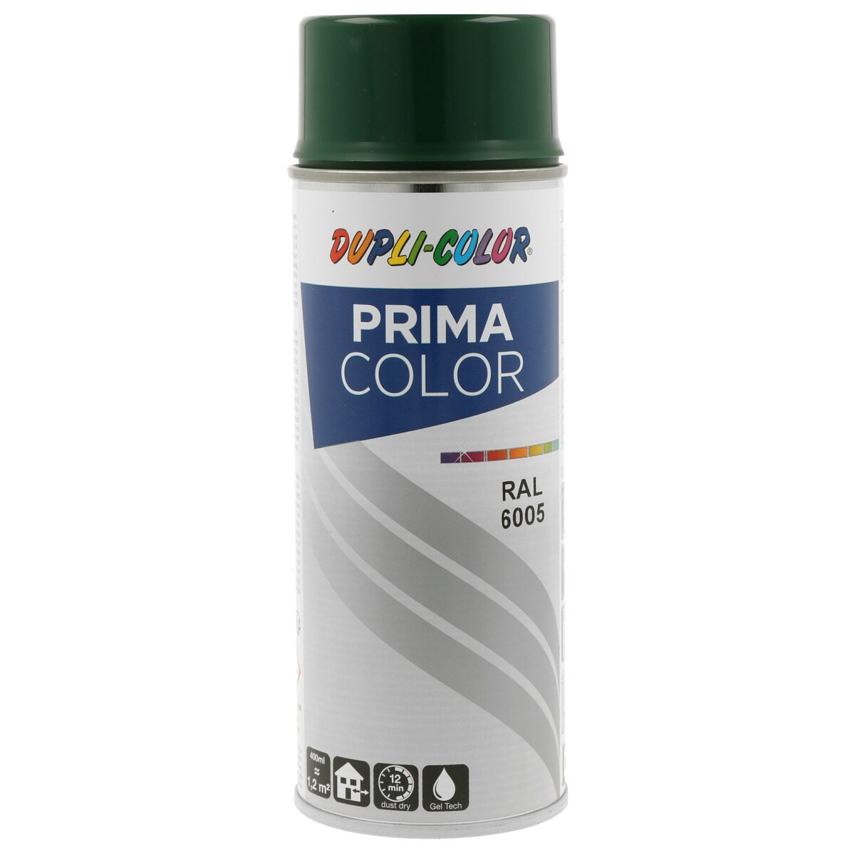 Vopsea spray Dupli-Color Prima, RAL 6005 verde muschi, 400 ml 400