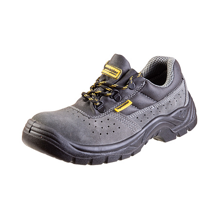  Pantofi de protectie cu bombeu metalic Topmaster TMP S1P, gri, marimea 44