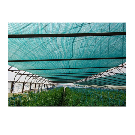 Plasa de umbrire 90%, antivant, HDPE, verde, 2 x 10 m, 120 gr/mp