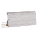 Plinta pardoseala Duflex Venice 904, polimer flexibil, rezistenta la apa, decor lemn, 2000 x 80 x 18 mm