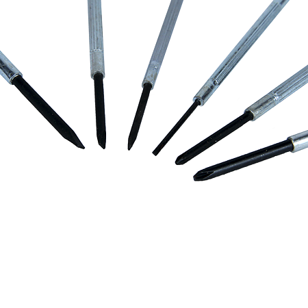 Set 6 surubelnite de precizie Top tools, varf magnetic, otel Cr-V
