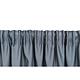 Draperie Jamaica, poliester, antracit dimout, 145 x 250 cm