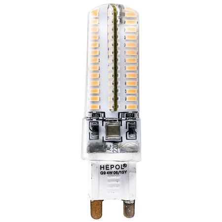 Bec Led Silicon Hepol G9 4W Bec Led Silicon Hepol G9 4W