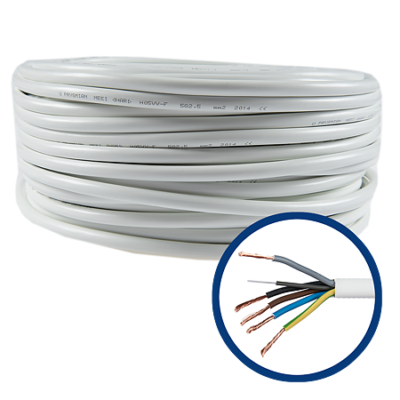 Cablu electric MYYM 5x 2.5mm