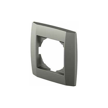 Rama decorativa simpla TEM, Logiq, 1 modul, plastic, titan