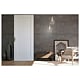 Usa interior plina Pamate U-84, reversibila, MDF, alb, toc 10 cm, 200 x 60 x 3.8 cm