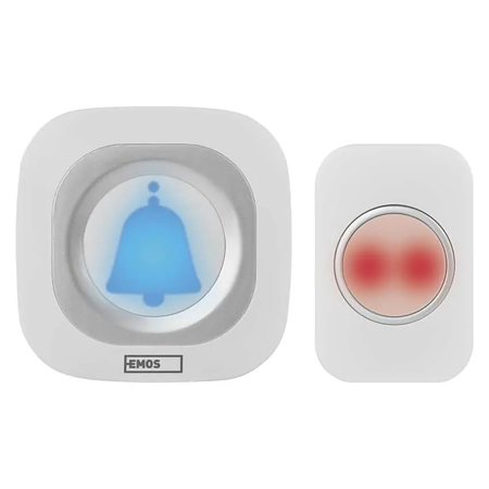 Sonerie wireless Emos P5733W, 150 m, IP44, 36 melodii