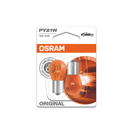 Bec pentru semnalizare Osram Standard, PY21W, 21W, 460lm, 2 buc