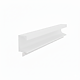 Profil maner ER 3897, aluminiu, alb mat, 3 m