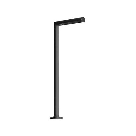 Stalp LED Klausen Giant B, KL125001, 9W, 4000K, negru