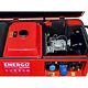 Generator portabil carcasat cu roti Energo Pmax GN7000dE, diesel, 7 KW, rezervor 17 l