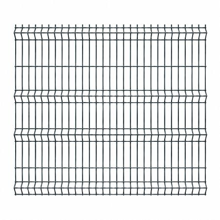 Panou gard bordurat zincat, gri, RAL 7016, 4,2 x 1700 x 2500 mm