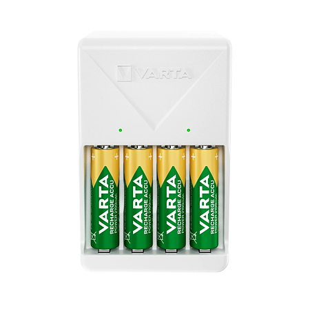 Incarcator Varta Plug, AA, 2100 mAh, 4 baterii