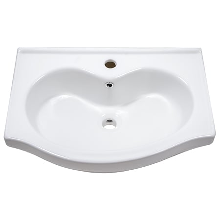 Baza cu lavoar Sanitop Britney, MDF-PAL, alb, 55 x 44 x 81 cm