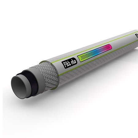 Furtun gradina Fitt NTS 12, flexibil, PVC, gri, 50 m
