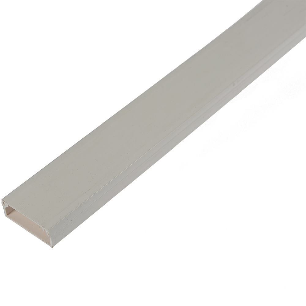 Canal pentru cablu Dietzel, 40 x 16 mm, 2 m, alb, PVC ignifugat alb