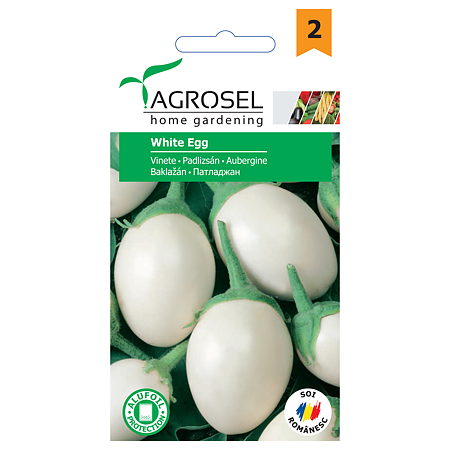 Seminte de vinete, Agrosel White Egg